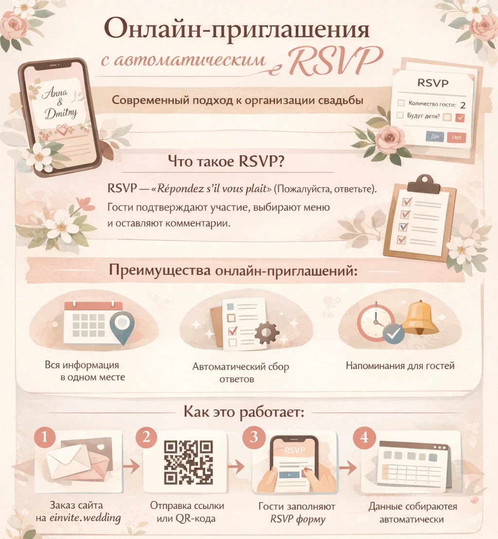 Пример онлайн-приглашения с формой RSVP